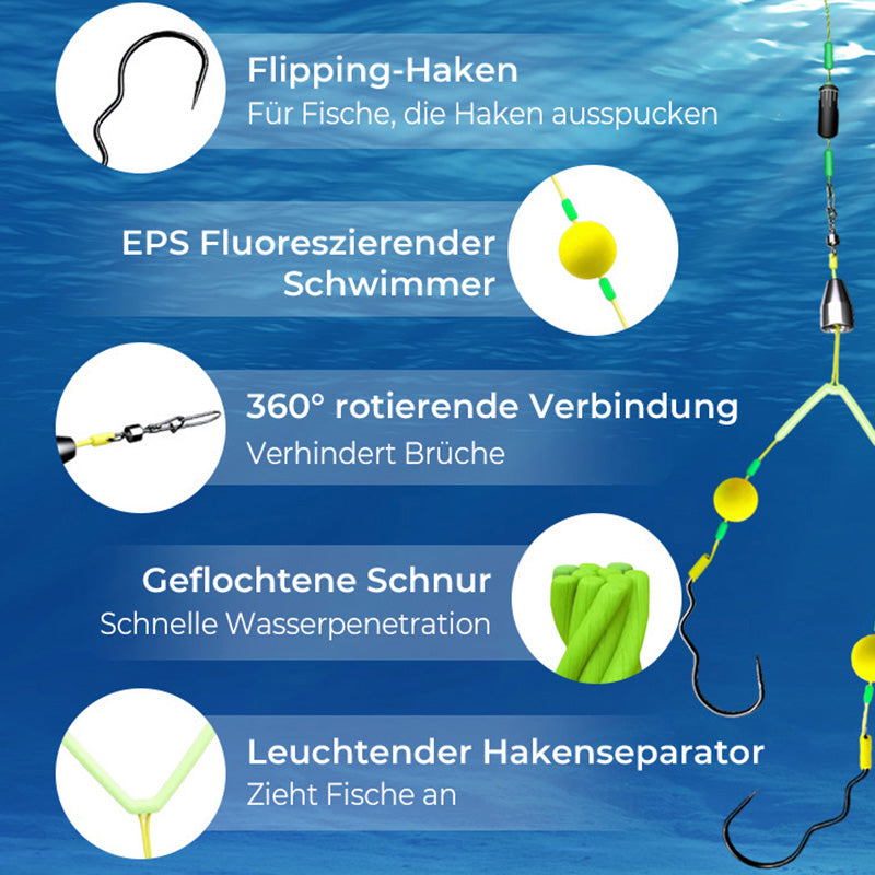 💥Kaufen Sie 3 und erhalten Sie 2 gratis💥 Doppelhaken-Set mit Umkehrdesign