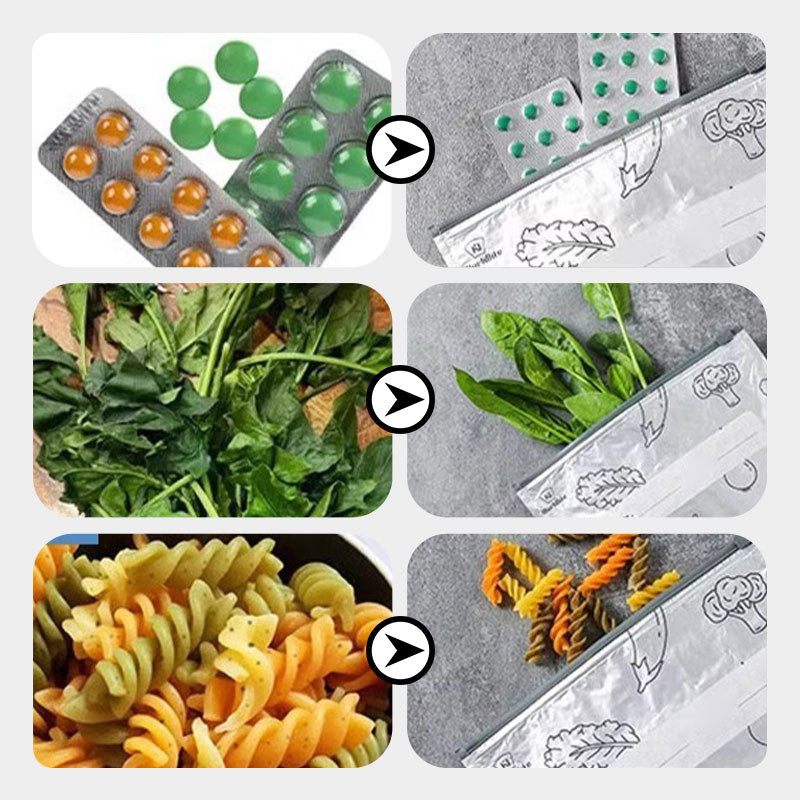 ✨Begrenzte Zeit 50% Rabatt♻️Verschließbare Alu-Frischhaltebeutel wiederverwendbar