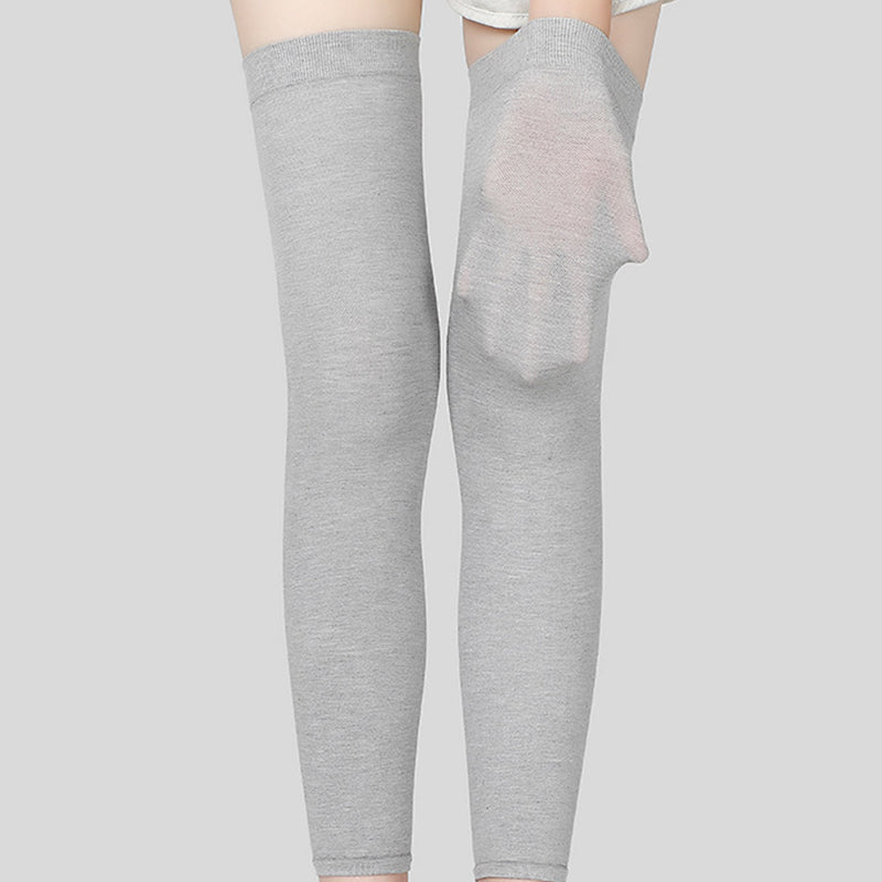 ✨ 2 Paar atmungsaktive Baumwoll-Kniepolster für Klimaanlagen & kühle Tage ✨