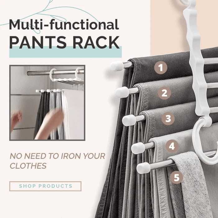 👖Kauf 5 und 3 gratis! ✨ Multifunktionaler Hosenhalter – Platzsparend und praktisch 🌟