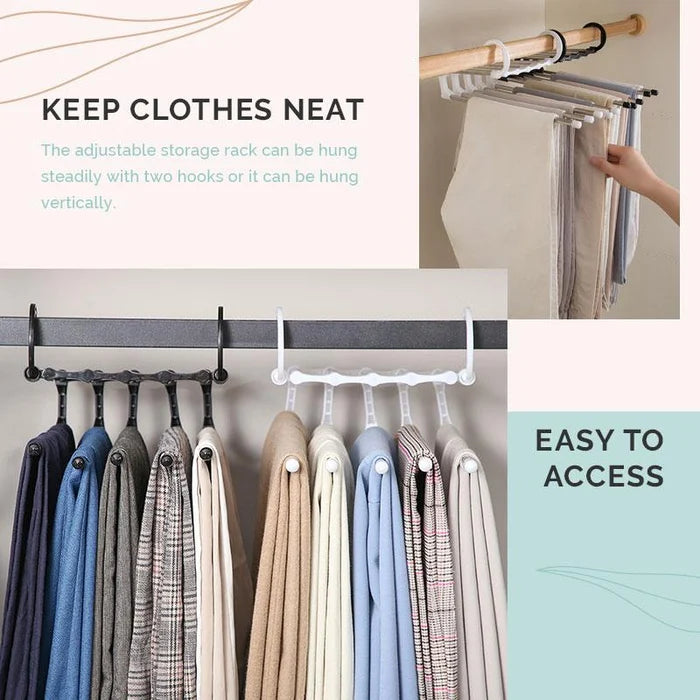 👖Kauf 5 und 3 gratis! ✨ Multifunktionaler Hosenhalter – Platzsparend und praktisch 🌟