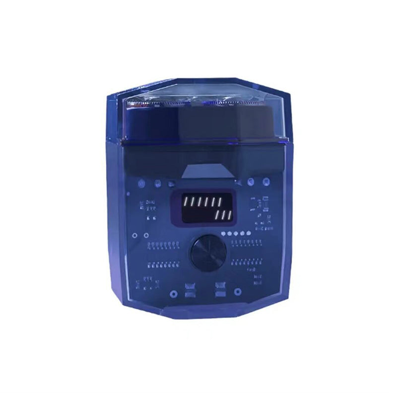 🔥 Transparenter Mini-Elektrorasierer mit leisem Betrieb 🔥