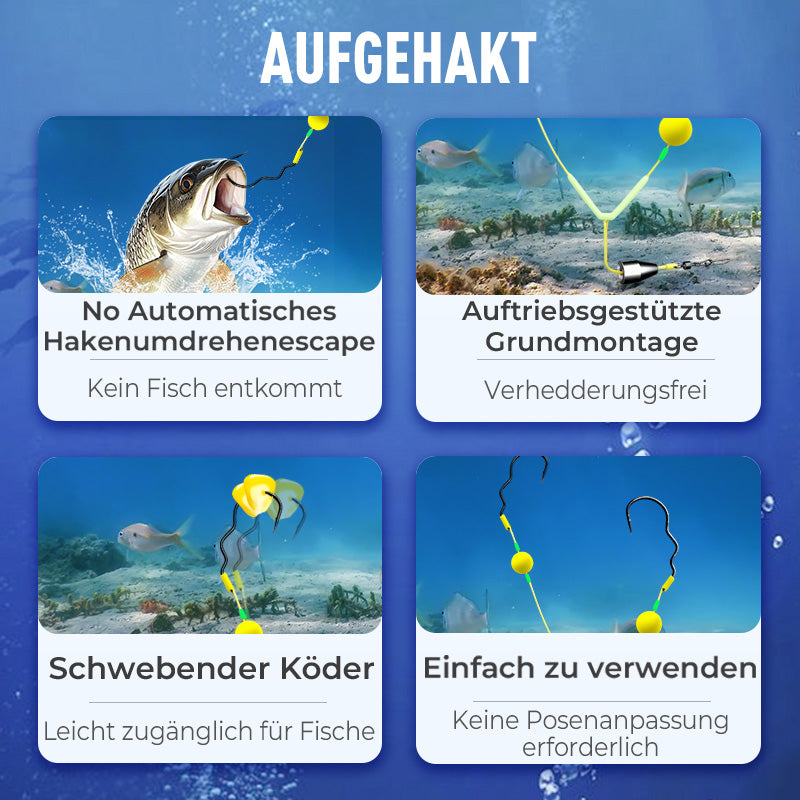 💥Kaufen Sie 3 und erhalten Sie 2 gratis💥 Doppelhaken-Set mit Umkehrdesign