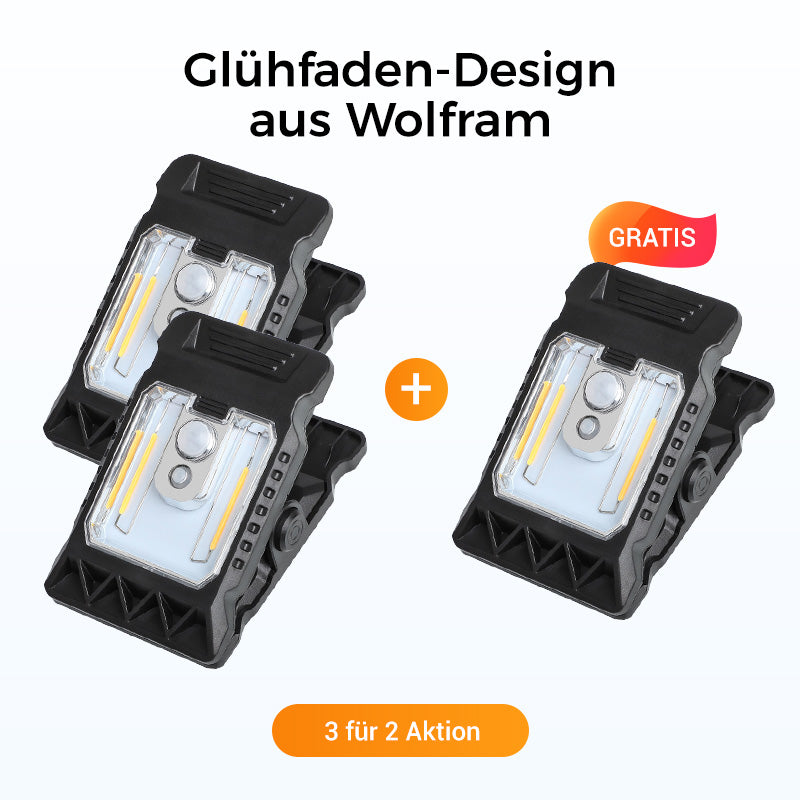 🌿 Solar-Clip-Leuchte mit Bewegungssensor – 🔥Jetzt 2 kaufen, 1 gratis! Perfekt für Garten, Balkon & Terrasse! 🏡✨