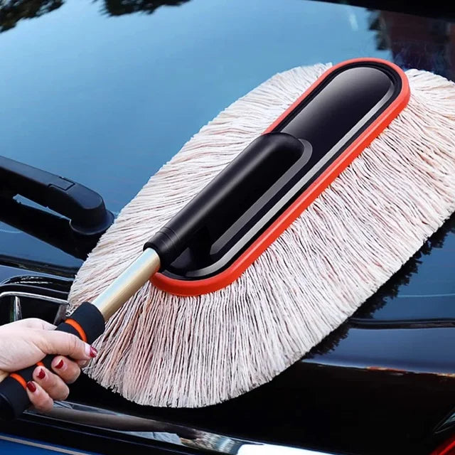 🔥Letzter Tag Aktion 49% Rabatt🚗Autostaubwedel mit ausziehbarem Teleskopstiel