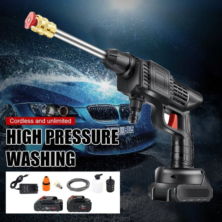 🚿HEISSER VERKAUF 50% RABATT🚗👍Schnurlos tragbare Hochdruckwassersprühpistole