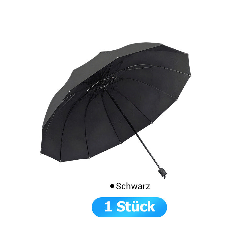 🌂55% Rabatt🔥Großer faltbarer Regenschirm mit 12 windfesten Speiche