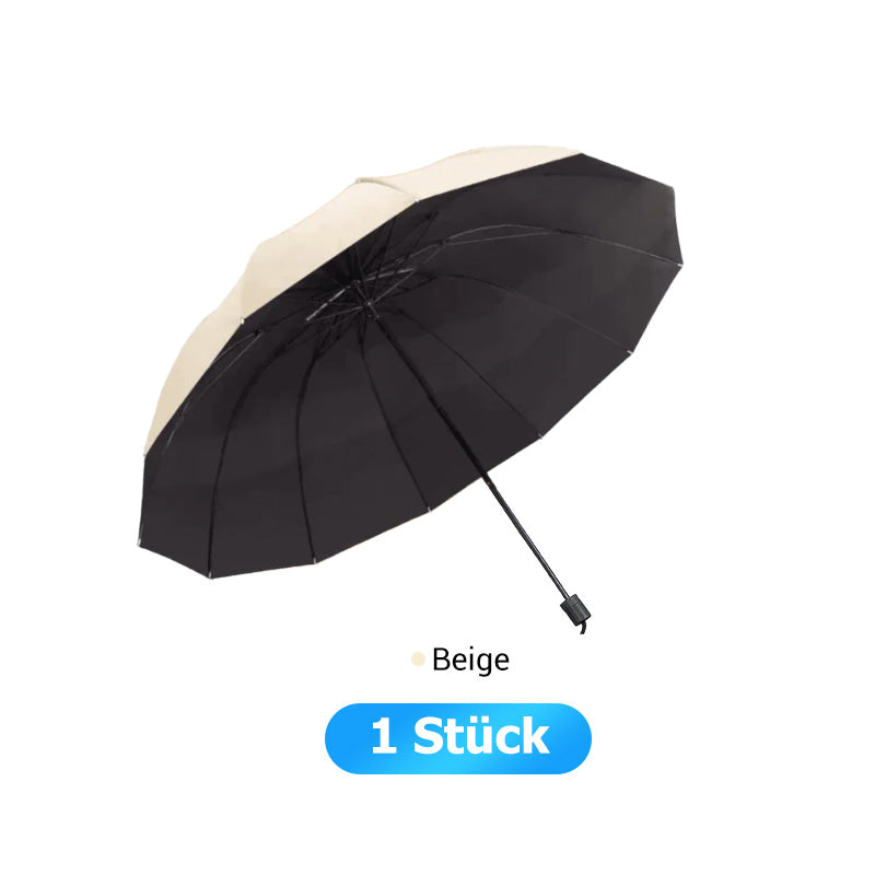 🌂55% Rabatt🔥Großer faltbarer Regenschirm mit 12 windfesten Speiche