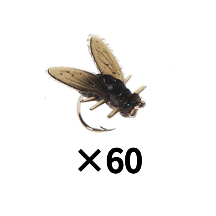 Bionische Angelköder in Fliegenform