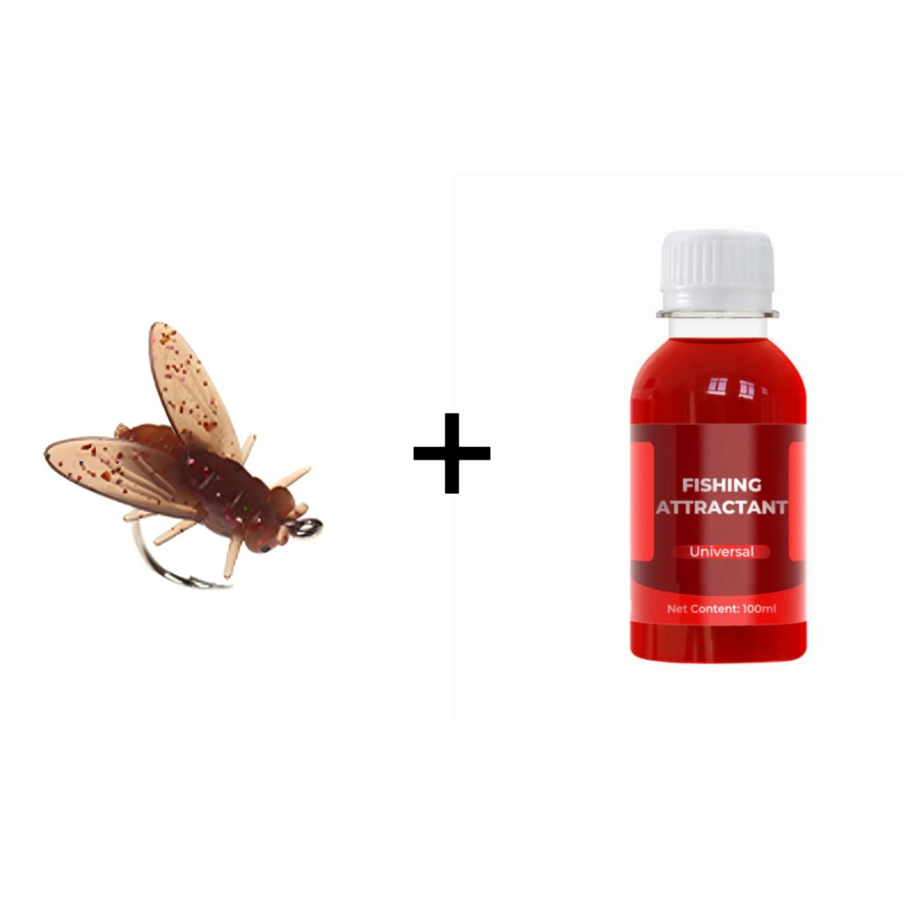 Bionische Angelköder in Fliegenform