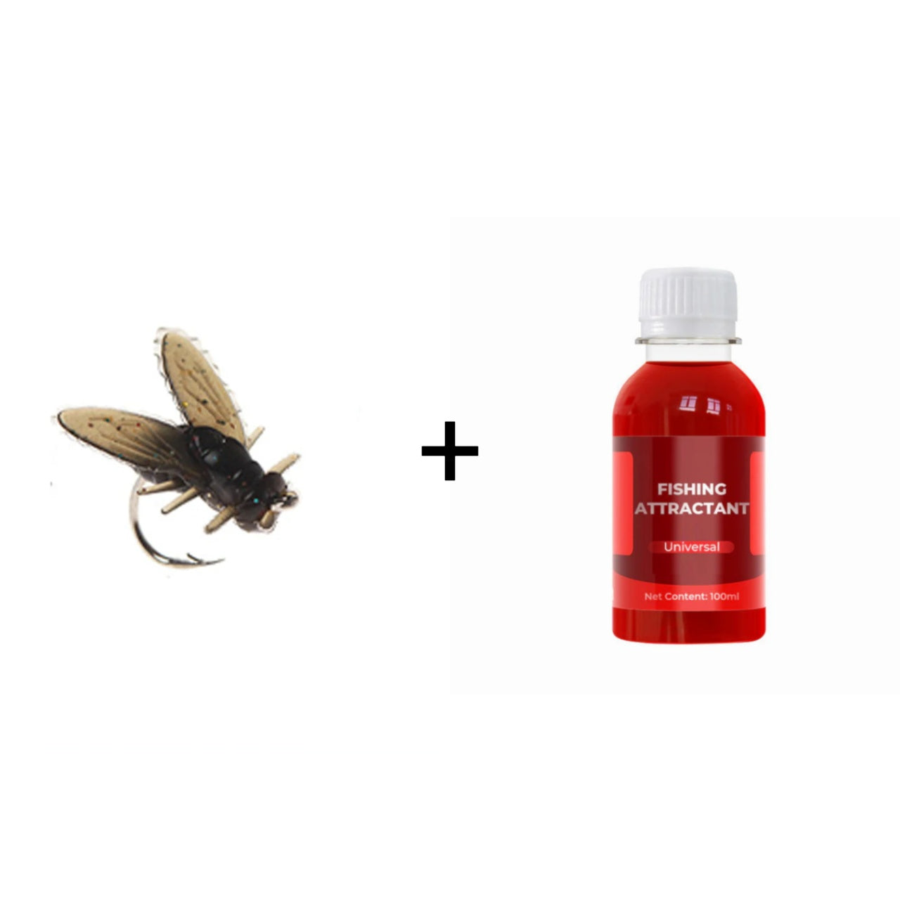 Bionische Angelköder in Fliegenform
