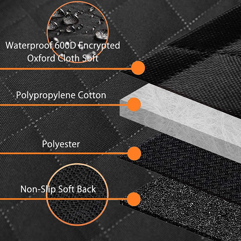 Wasserdichte Auto-Rücksitzabdeckung für Hunde 🐶🚗💦