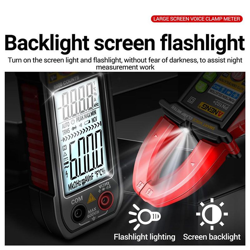 🔥Intelligentes sprachgesteuertes Klemm-Multimeter-Testgerät💥Befristetes Angebot: 50% Rabatt auf Bestellungen