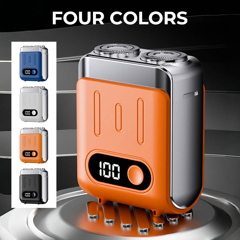 đ„New Hot Sellingâ€ïžâđ„ Tragbarer elektrischer Mini-Rotationsrasierer fĂŒr MĂ€nner