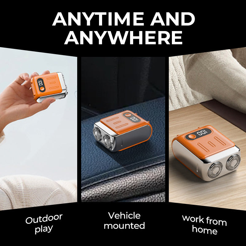 đ„New Hot Sellingâ€ïžâđ„ Tragbarer elektrischer Mini-Rotationsrasierer fĂŒr MĂ€nner