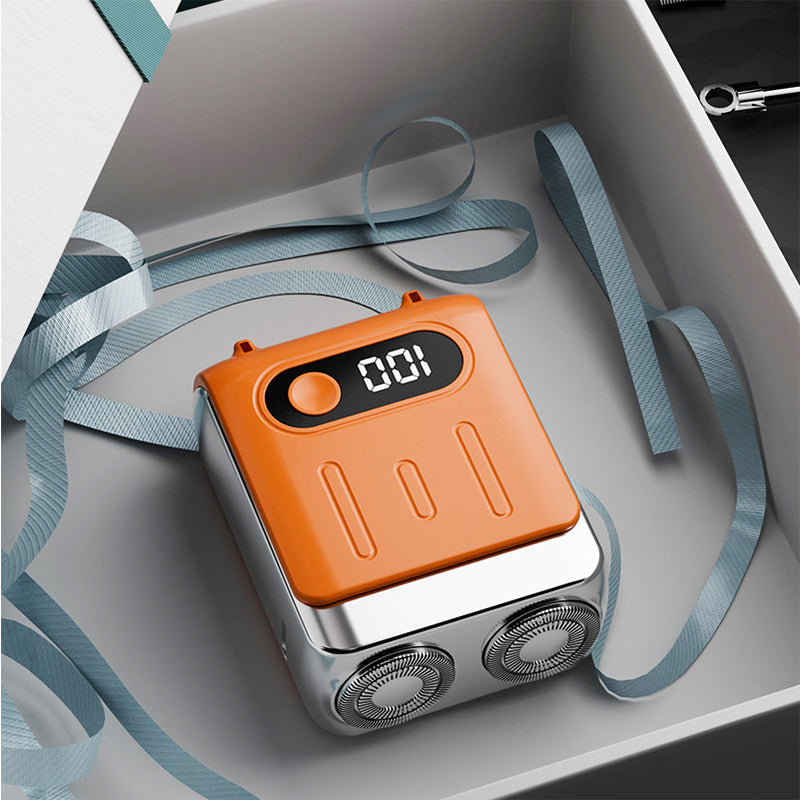 đ„New Hot Sellingâ€ïžâđ„ Tragbarer elektrischer Mini-Rotationsrasierer fĂŒr MĂ€nner