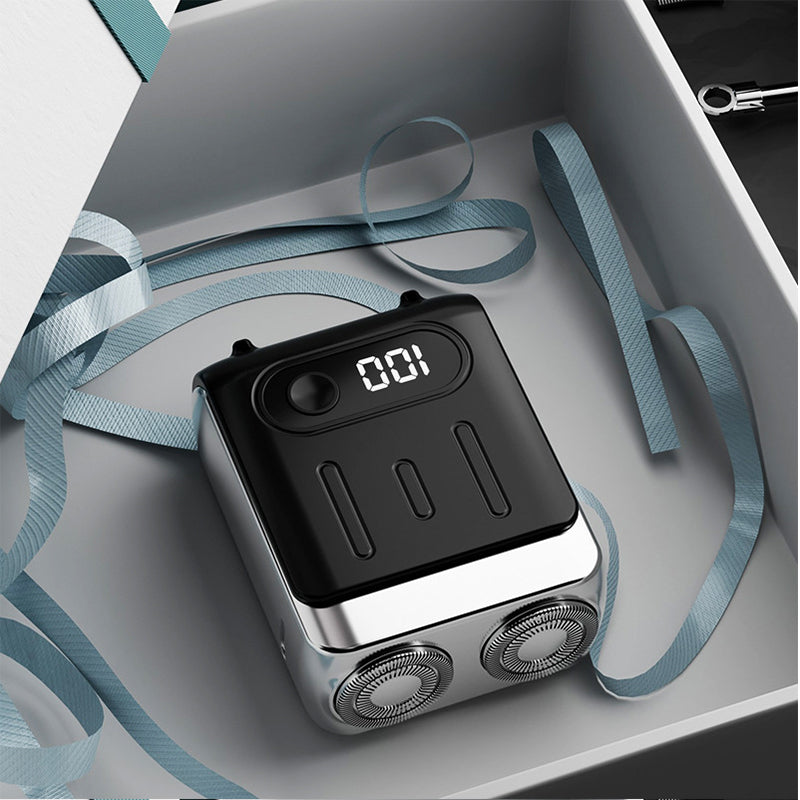 đ„New Hot Sellingâ€ïžâđ„ Tragbarer elektrischer Mini-Rotationsrasierer fĂŒr MĂ€nner