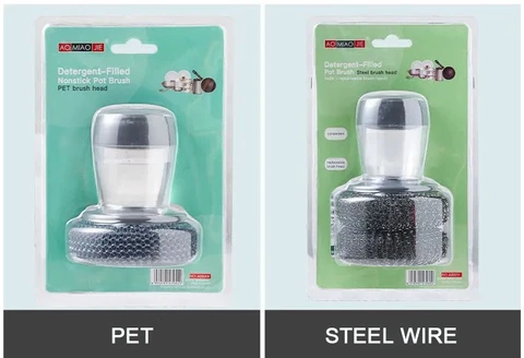 📢📢50 % Rabatt!! ⏰ Palm Bürste Abwaschbürste mit Integriertem Spülmittelspender – Praktisch, Ergonomisch & Ideal Für Effizientes Spülen In Der Küche 💧