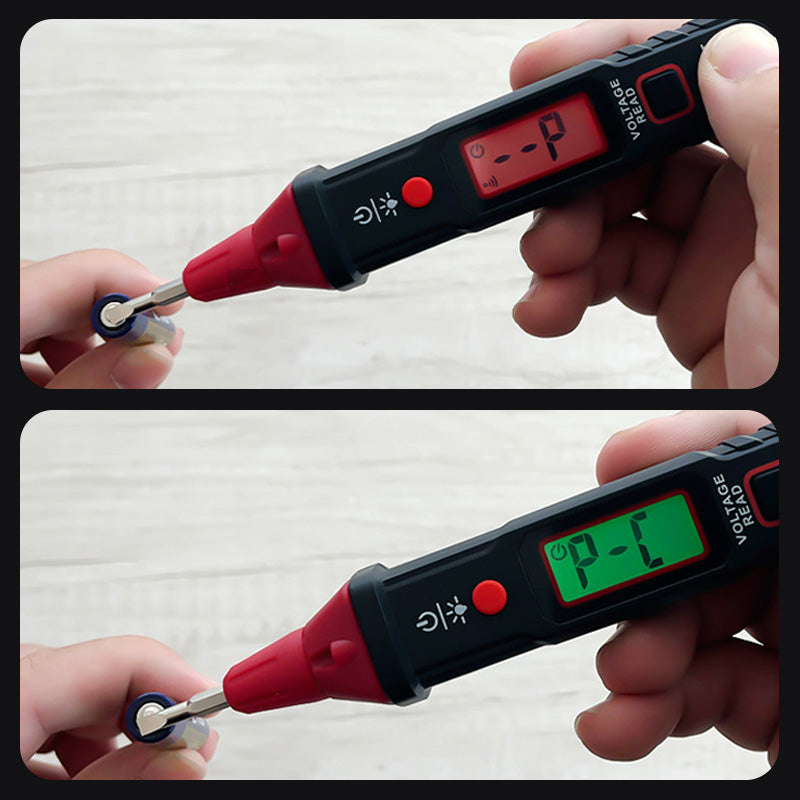 2-in-1 Digitaler Spannungsprüfer & Schraubendreher mit Display