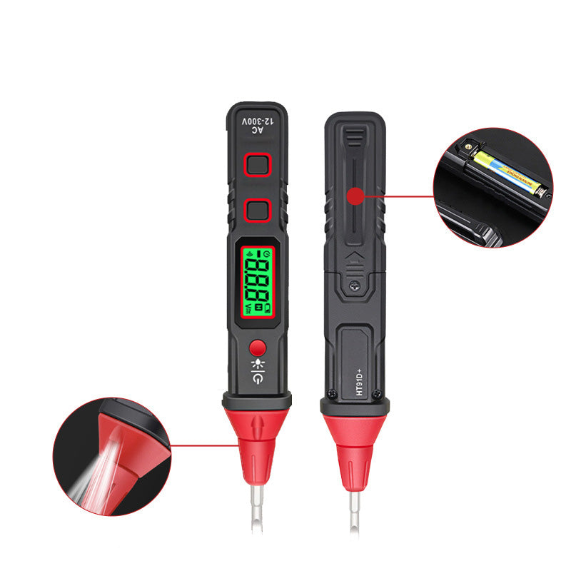 2-in-1 Digitaler Spannungsprüfer & Schraubendreher mit Display