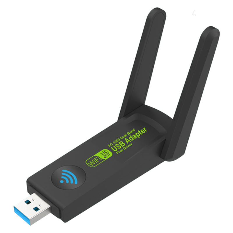 1300 Mbit/s USB-WLAN-Dualband-Netzwerkadapter für PC