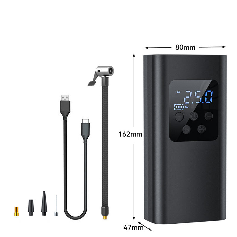 🔌 Elektrische Auto-Digitalpumpe mit LCD 💨