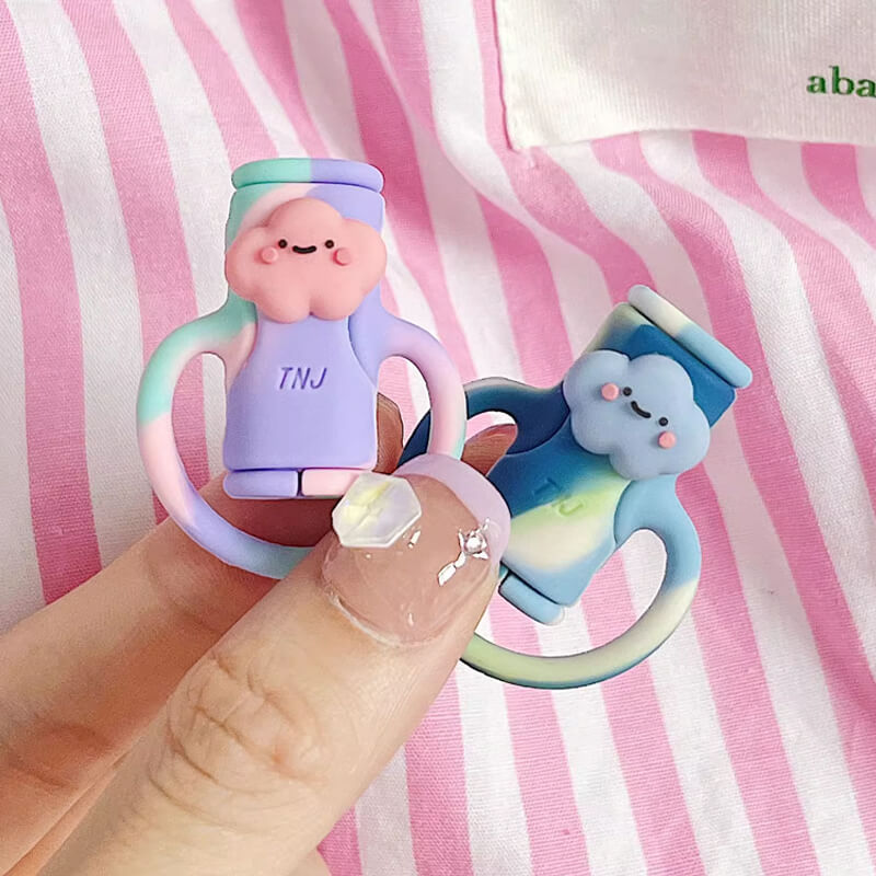 2in1 Kabel-Schutzhülle: Bruchsicher & stylisch ✨🌈