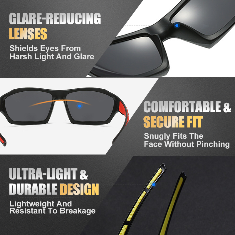 Allround-Sportbrille für Outdoor-Aktivitäten 🌞👓