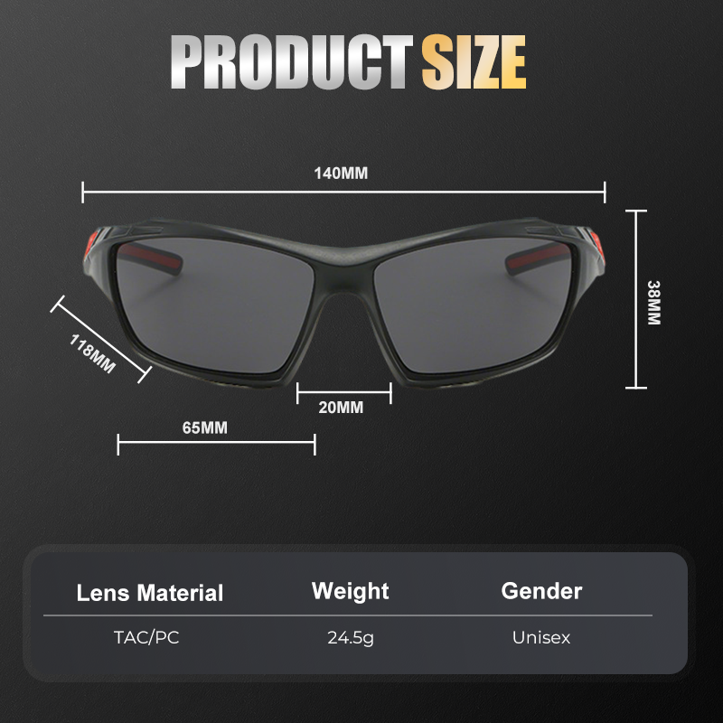 Allround-Sportbrille für Outdoor-Aktivitäten 🌞👓