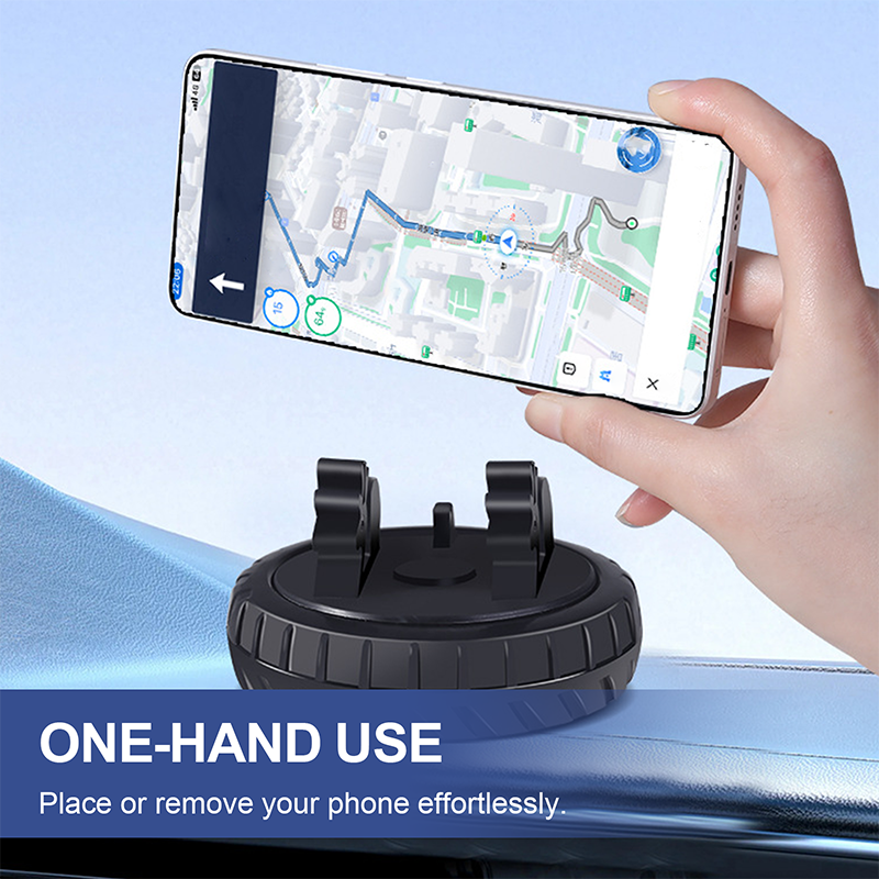 360° drehbarer kompakter Autohalter für Smartphones 🔄🚗📱