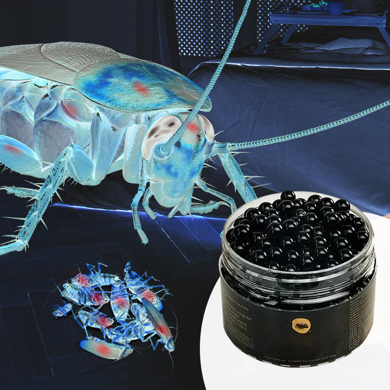 Starke Gelperlen zur Kakerlakenabwehr