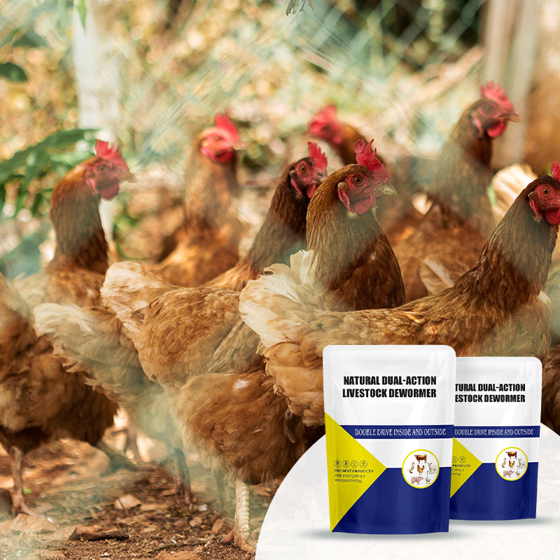 Natürliches 🌿 Dual-Wirkung Entwurmungsmittel für Nutztiere ✅ 🐑🐄