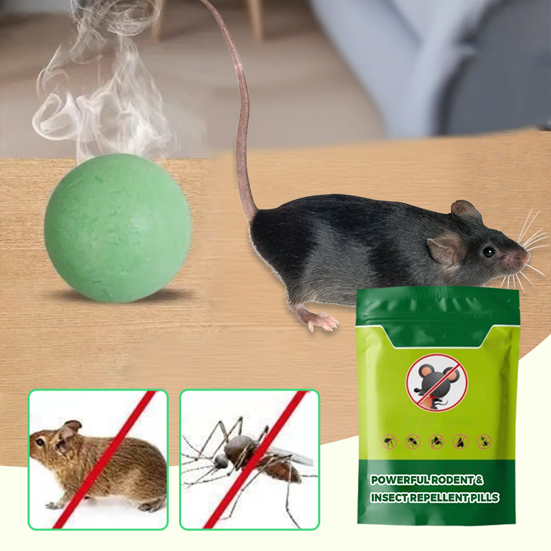 🔥⚡Leistungsstarke Nagetier- und Insektenabweisende Pillen