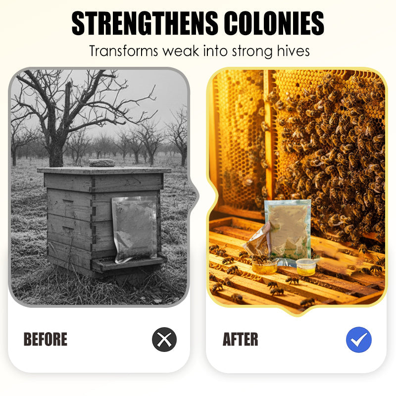 🔥Nährstoffreiches Ergänzungsfuttermittel mit Blütenpollen für Bienen