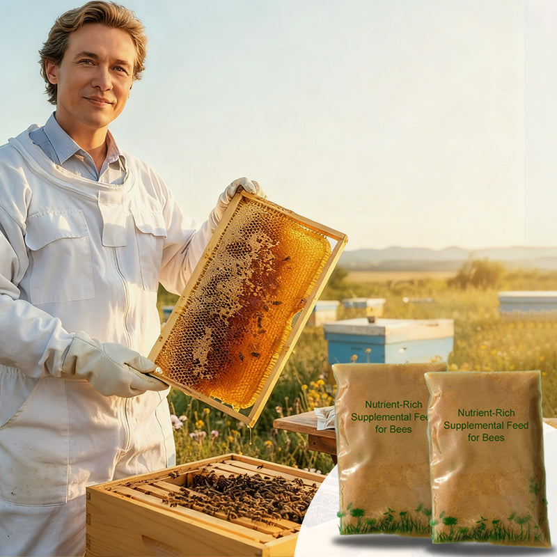 🔥Nährstoffreiches Ergänzungsfuttermittel mit Blütenpollen für Bienen