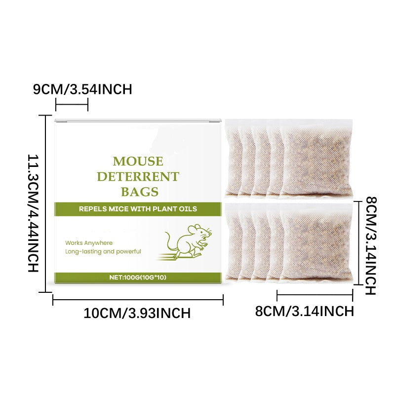 Langanhaltende Mäuse-Abwehrbeutel 🚫🐭🌿