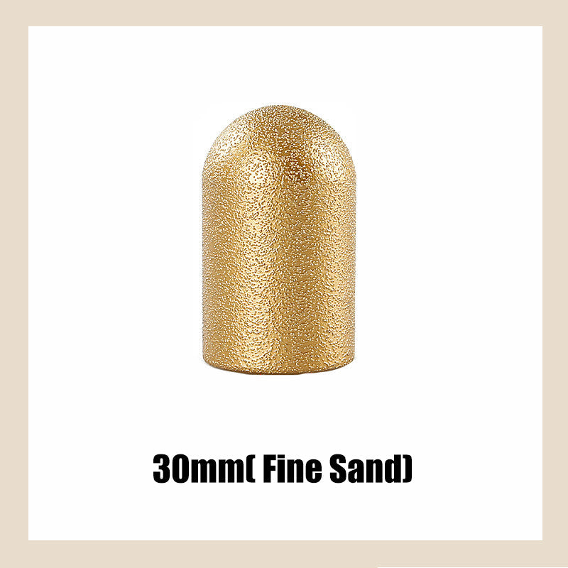 💥Sonderangebot💥 Vakuumgeschweißter abrasiver Rundpolierkopf