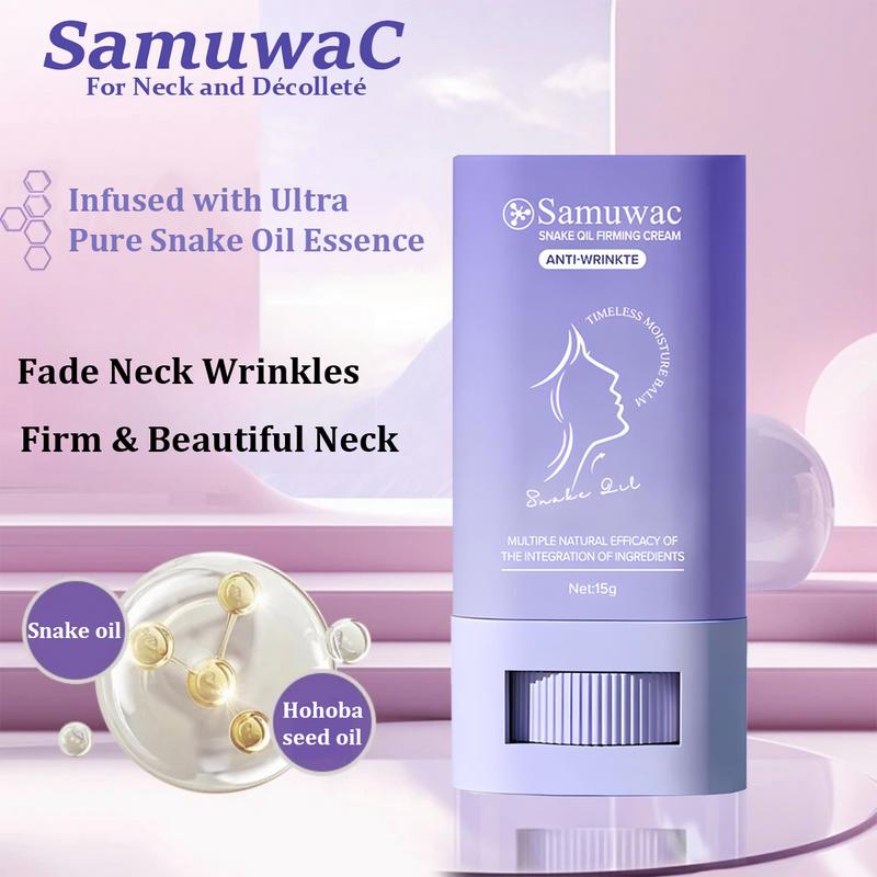 🌿Crema hidratante y suavizante reafirmante para el cuello💧