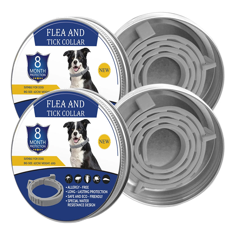Verstellbare Floh- und Zeckenhalsbänder für Hunde und Katzen🌿🐾