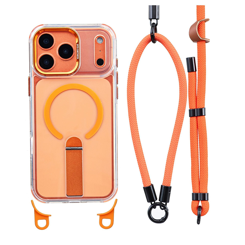📱 50% Rabatt! 🎀 Multifunktionale Smartphone-Hülle mit Handgelenkriemen – TPU – Eingebaute Ständerfunktion & verstellbarer 8 mm Handgelenkriemen – Kompatibel mit iPhone 14/15/16/17 Pro/Max