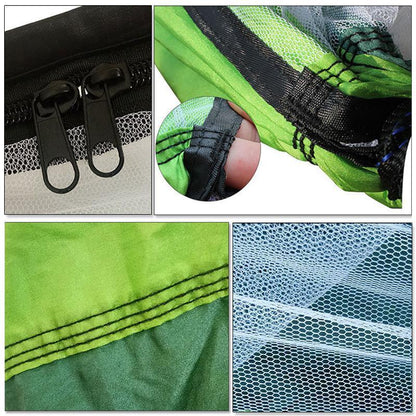 🛏️🏕️Vollautomatische Speed-Open-Hängematte mit Netz 🦟🔥 Sommer-Sale: Jetzt 50 % Rabatt! 🌿