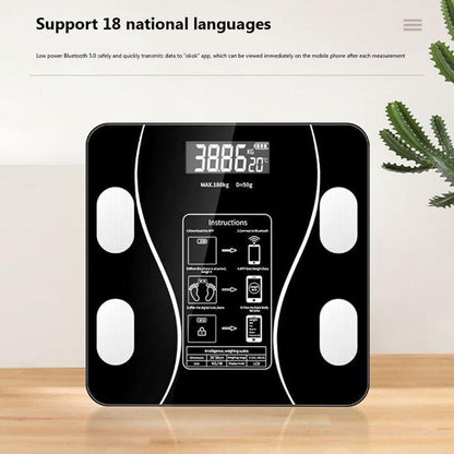 🥳💞Über 50.000 Stück verkauft!👵❤️ 50 % Rabatt! Intelligente Körperfettwaage – Kennen Sie Ihre Werte, verfolgen Sie Ihre Gesundheit! Misst ganz einfach Gewicht und Körperfett. Großes Display, automatische Einschaltung. Ihr Begleiter für Ihr Wohlbefinde