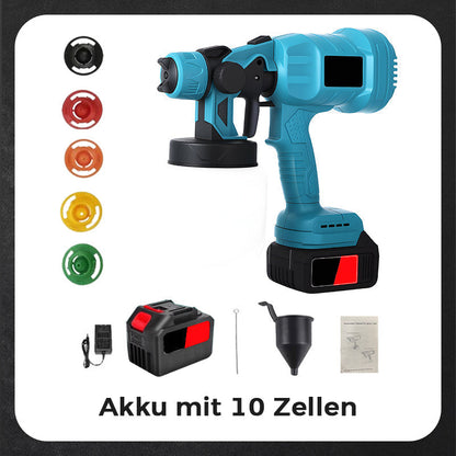 🔥🔥50 % Rabatt + Gratisversand! 💥 🎨 Kabelloses elektrisches Farbspritzgerät – Schnell, sauber und effizient