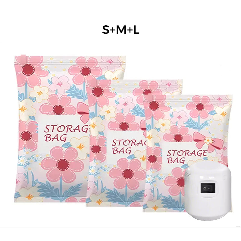 Platzsparende Aufbewahrungs-Vakuumbeutel