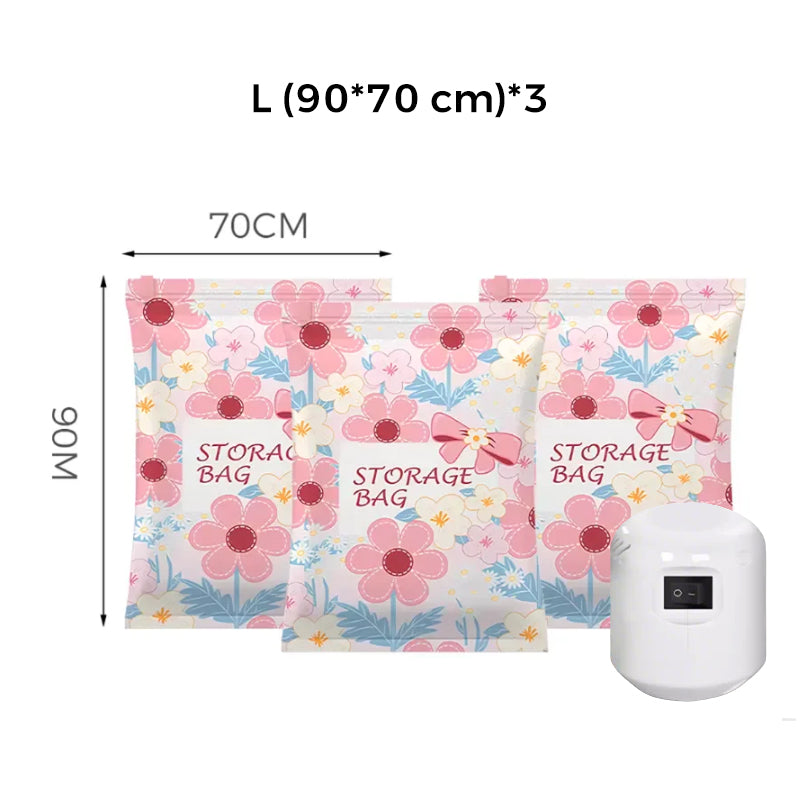 Platzsparende Aufbewahrungs-Vakuumbeutel