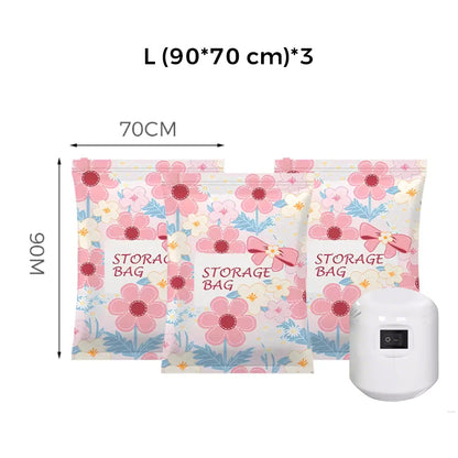 Platzsparende Aufbewahrungs-Vakuumbeutel