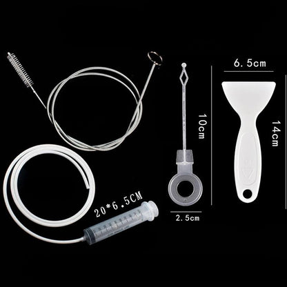 Kühlschrankentleerungs-Bagger- und Reinigungsset