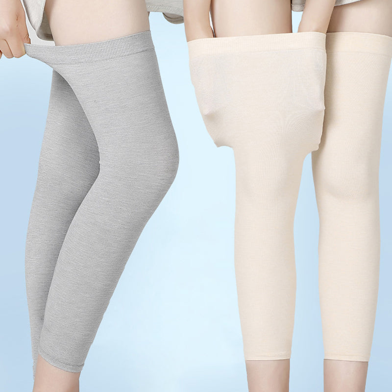 ✨ 2 Paar atmungsaktive Baumwoll-Kniepolster für Klimaanlagen & kühle Tage ✨