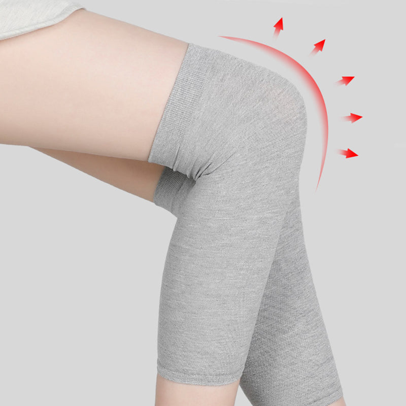 ✨ 2 Paar atmungsaktive Baumwoll-Kniepolster für Klimaanlagen & kühle Tage ✨