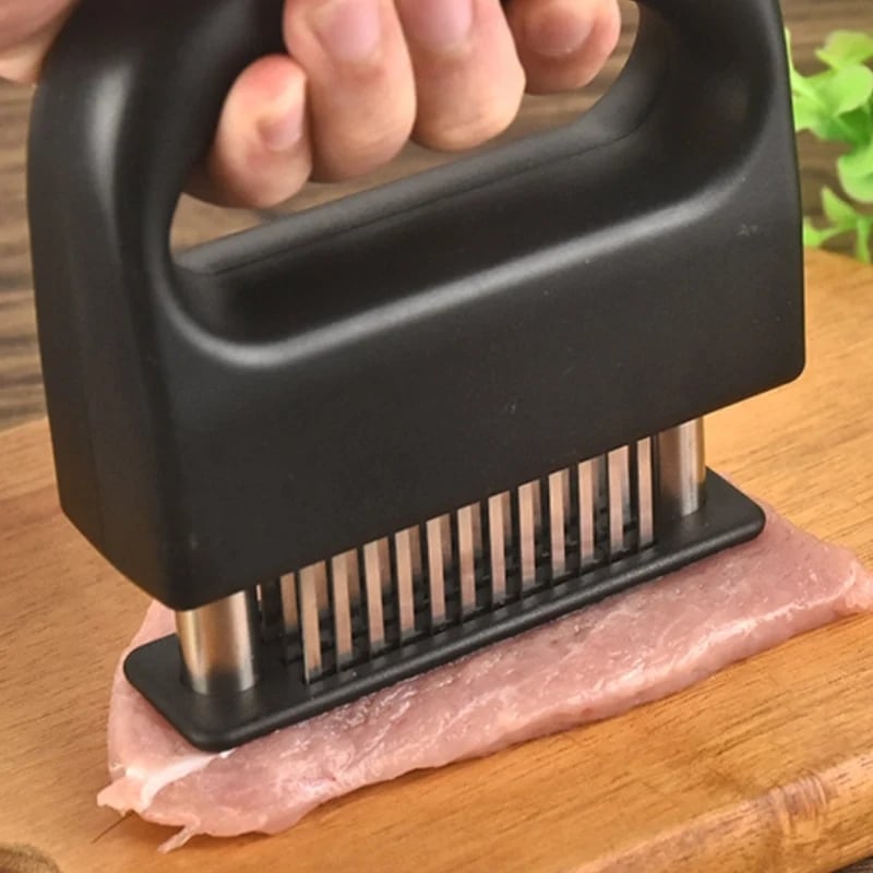 🔪Fleischklopfer mit 48 Messern aus Edelstahl